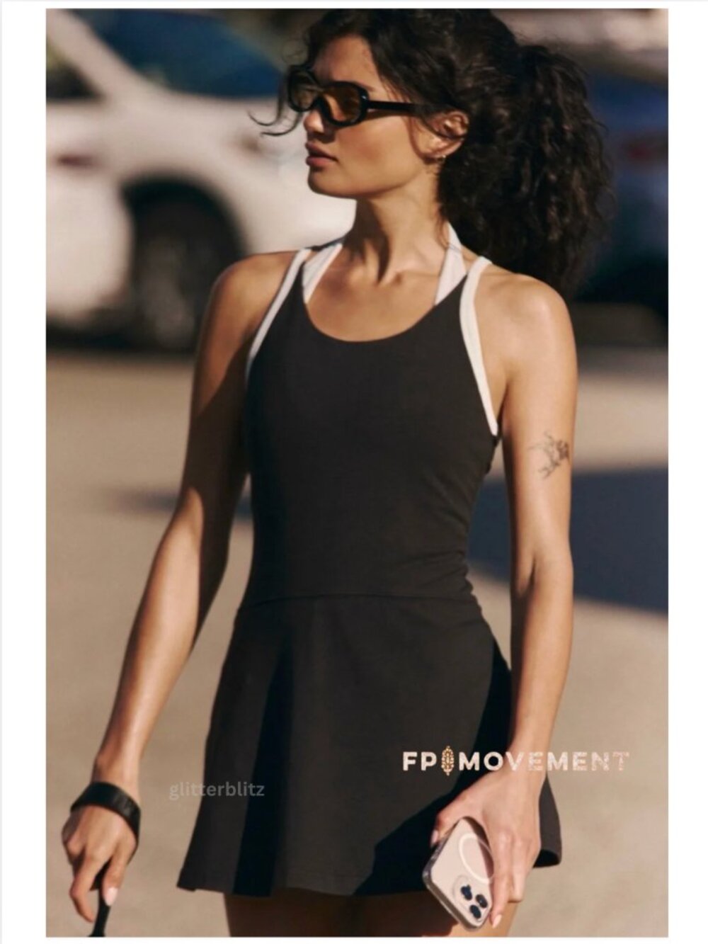NEW Free People FP Movement Hot Shot Skortsie - WITH BUILT IN SHORTS - SMALL
